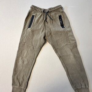 Zara Kids Olive Green Jogger Pants